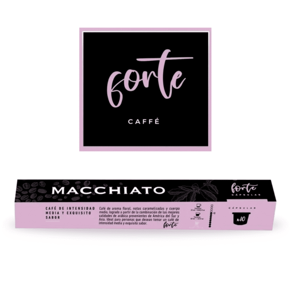 Macchiato Forte - Intenso x 10 cápsulas
