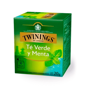 Té Twinings Té Verde y Menta en saquitos