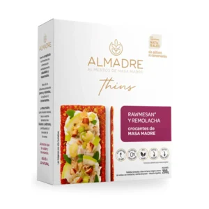 Crackers de masa madre - Rawmesan y remolacha x 200g