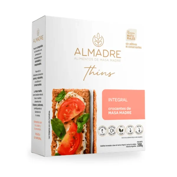 Crackers de masa madre - Tradicional x 200g