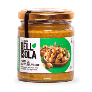 Dell Isola Pasta de Aceitunas Verdes x 175g