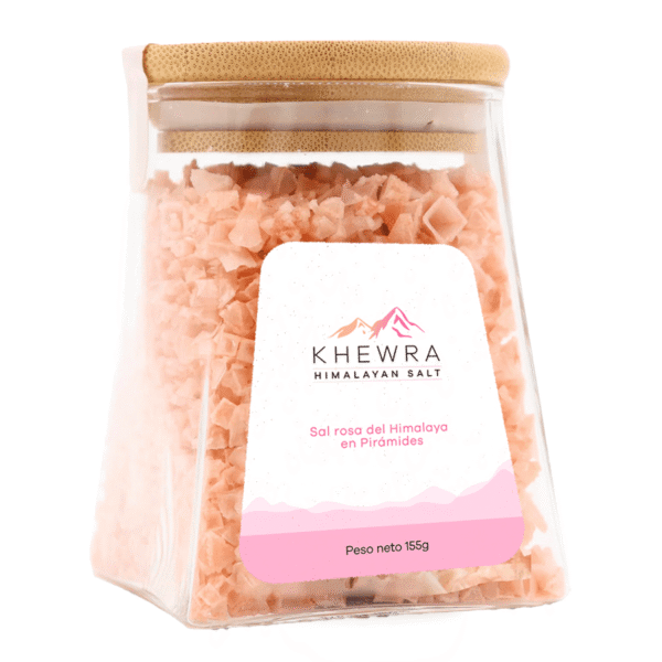 Sal del Himalaya en escamas Pink Salt en escamas x 155g