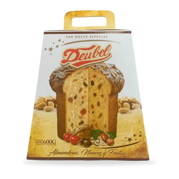Pan Dulce con Almendras, nueces y frutas x 600g Pan Dulce con Almendras, nueces y frutas x 600g