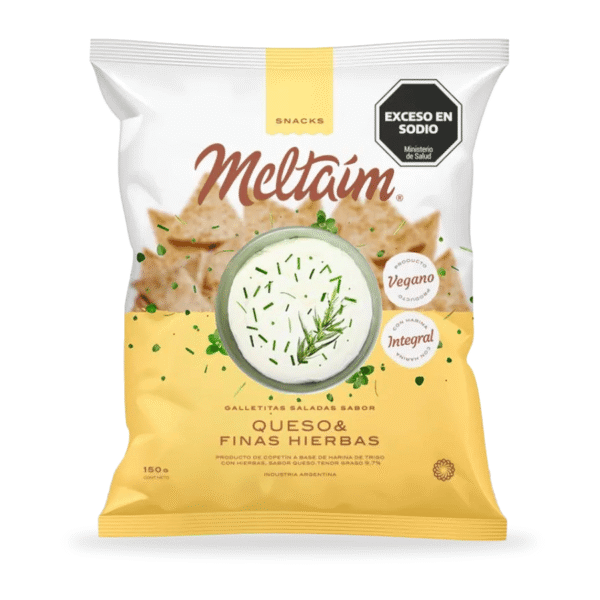 Snack de Queso & Finas Hierbas - Integral - x 150g