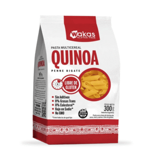 Wakas Penne Rigate Multicereal con Quinoa x x 500g