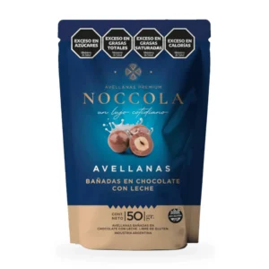Avellanas bañadas con Chocolate con leche x 50g Noccola