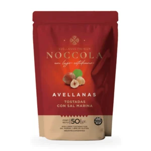Avellanas tostadas con Sal marina x 50g Noccola