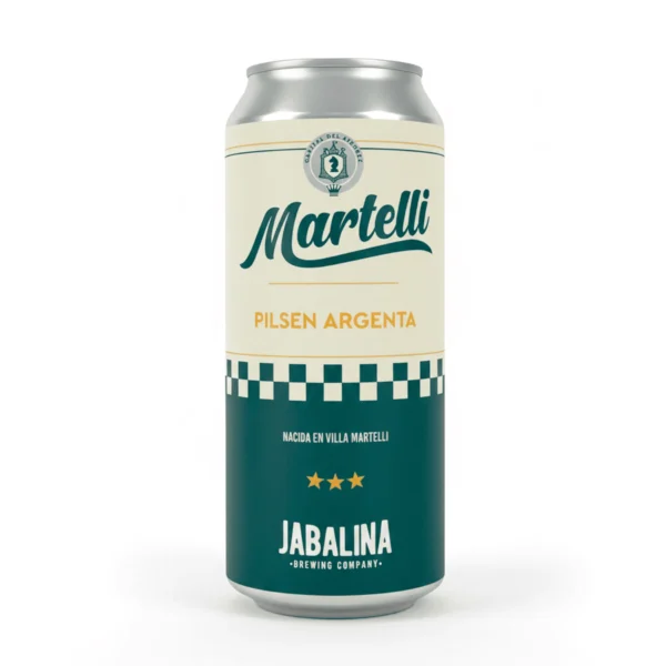 Cerveza Jabalina Martelli Pilsen Argenta x 473ml Cerveza Jabalina Martelli Pilsen Argenta x 473ml