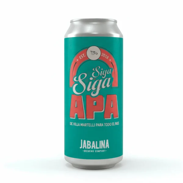 Cerveza Jabalina Siga Siga APA x 473ml Cerveza Jabalina Siga Siga APA x 473ml