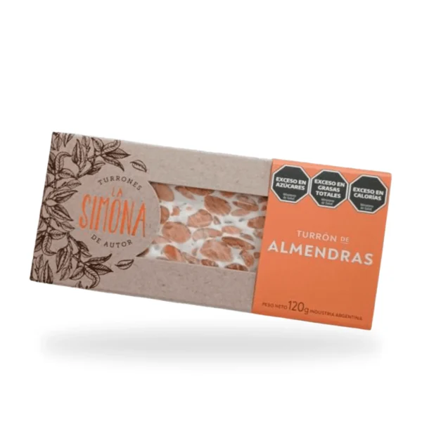 Turron de Almendras La Simona x 120g