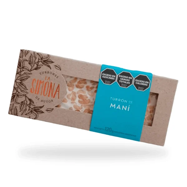 Turron con Mani La Simona x 120g